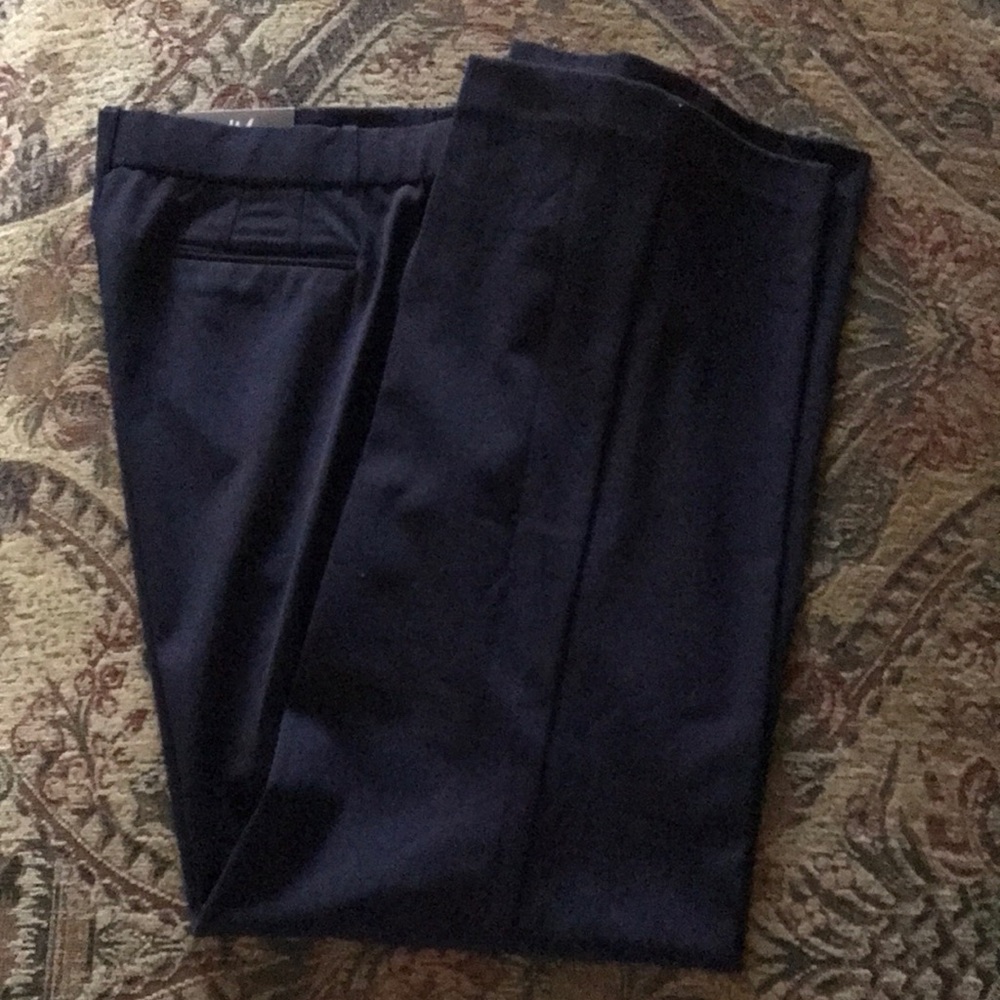 JM Collection Dress Pants (Size 14 Regular) Navy Blue